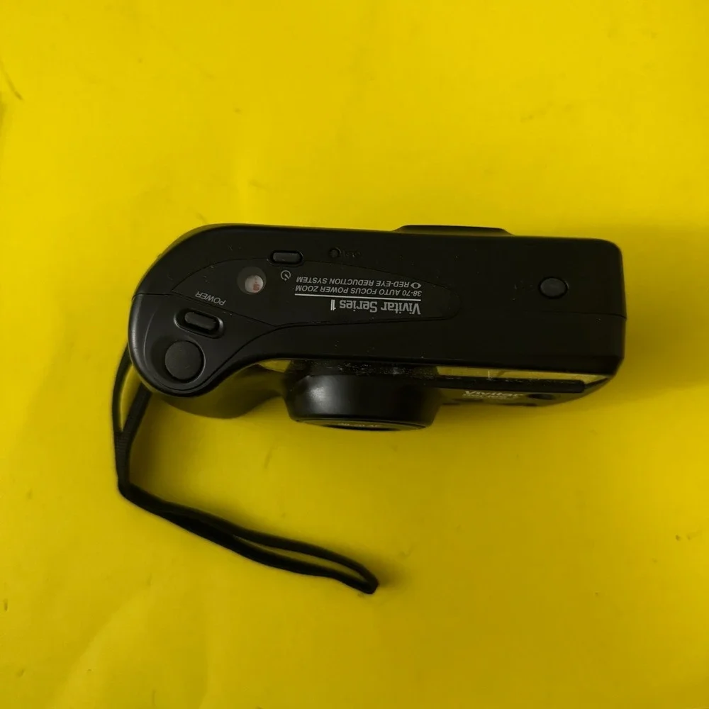 Vivitar Series 1 450PZ Zoom 35mm Film Camera Point Shoot Tested Working